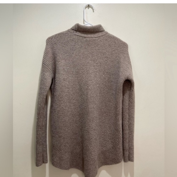 MADEWELL Wafflestitch Turtleneck Merino Wool Sweater XS - Picture 5 of 10